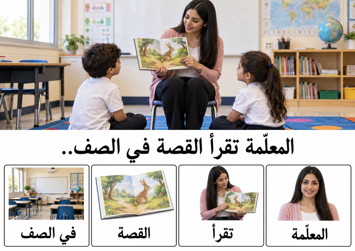 حقيبة (من كلمة ل جملة )6 ملفات رقمية 210 بطاقات - الصورة 7